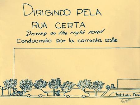 As the traffic accidents and risks to our safety are becoming more and more frequent, especially in school surroundings, we, as students and as a school,