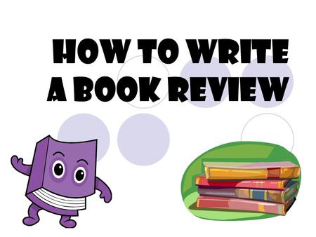 How to Write a Book Review