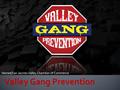 Hemet/San Jacinto Valley Chamber of Commerce  Last summer the City of Hemet experienced two black gang related homicides with multiple shootings. Witnesses.