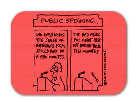 What is a good presenter? “A presenter should be like a mini skirt: Long enough to cover the vital parts, and short enough to attract attention.”