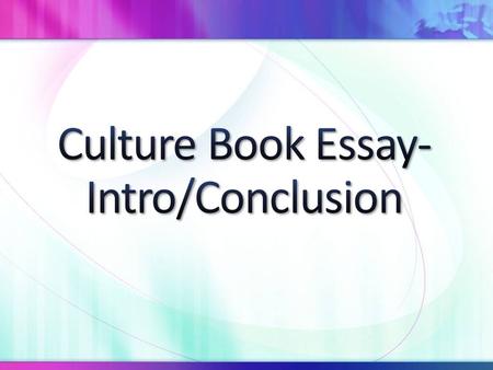 Review the thesis statement. Say it again but in a new way. Summarize the main points you made. What are the “big ideas” that the reader needs to get?