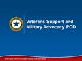 In the Spirit of Service Not Self for Veterans, God and Country 1 Veterans Support and Military Advocacy POD.