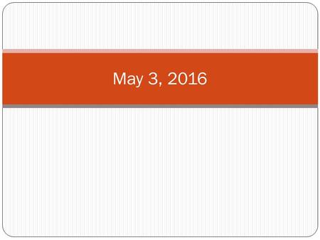 May 3, 2016. Target: I can explain how the war impacted both the North and the South Bellringer: Complete the Political Cartoon Activity on pg. 529. Complete.