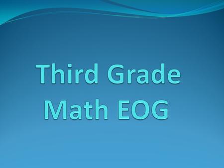 Operations and Algebraic Thinking Represent and Solve problems using multiplication and division 3.OA.1 Interpret products of whole numbers, e.g., interpret.