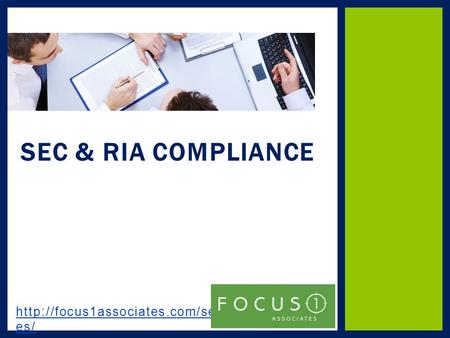 es/ SEC & RIA COMPLIANCE.