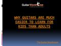 The Benefits of CrossFit The Guitar Warehouse. Kid's minds are simply one of the most amazing things in the world. Whether it is something in school,