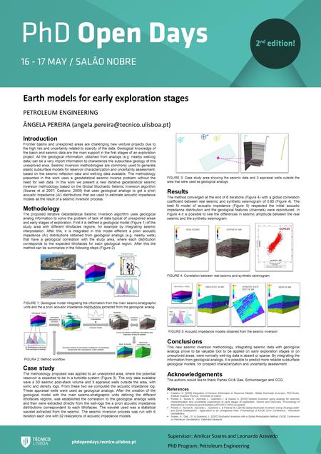 Earth models for early exploration stages PETROLEUM ENGINEERING ÂNGELA PEREIRA Introduction Frontier basins and unexplored.