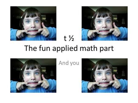 T ½ The fun applied math part And you. Recall The decay curve of a radioactive decay process is exponential. That makes it much more difficult to determine.