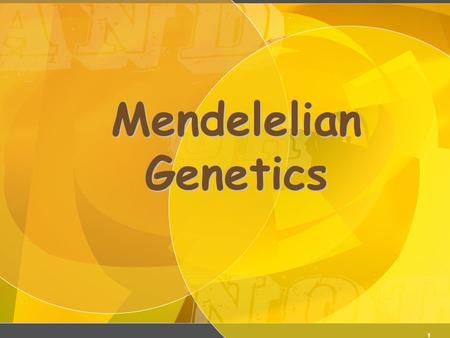 1 Mendelelian Genetics. 2 Gregor Johann Mendel  Austrian monk  Studied the inheritance of traits in pea plants  Developed the laws of inheritance 