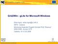 Consorzio COMETA - Progetto PI2S2 UNIONE EUROPEA Grid2Win : gLite for Microsoft Windows Elisa Ingrà - INFN.