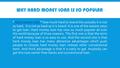 WHY HARD MONEY LOAN IS SO POPULAR “Hard money loan” how much hard to heard this actually it is not so hard. It is not as hard as it is heard. It is one.