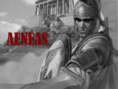 AENEAS. Background of Aeneas Aeneas was the son of Anchises and Venus. He was the cousin of King Priam of Troy, and he was the leader of Troy’s Dardanian.