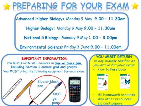 IMPORTANT INFORMATION blue or black pen. You MUST write ALL answers in blue or black pen. Including Section 1 answer grid and graphs. You MUST bring the.