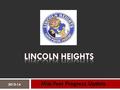 74% of Lincoln Heights Students are on Free/Reduced status. Eleven years ago 35% were on Free/Reduced status. The State average is 44%. The mobility rate.