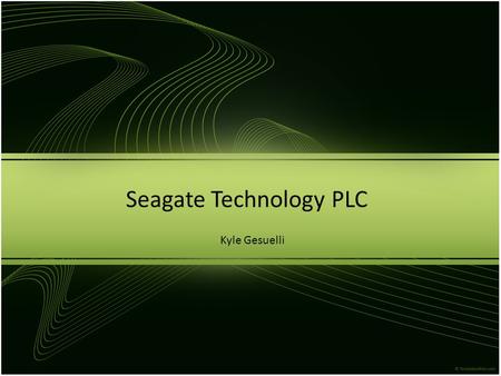 Seagate Technology PLC Kyle Gesuelli. Which securities fit with the portfolio’s strategy and make sense in the current market? STX comprises largest loss.