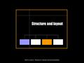 Unit 8.2_Lesson 2_ Resource 2c_Structure and layout presentation Unit 8.2_Lesson 2_CD Resource 2c_Structure and layout presentation Structure and layout.