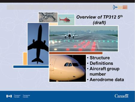 Overview of TP312 5th (draft) Structure Definitions