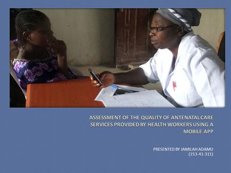 PRESENTED BY JAMILAH ADAMU (153-41-311).  Nigeria is the most populous country in Africa, with over 174 million inhabitants  TFR=5.7/woman.MMR=243/100000LB.