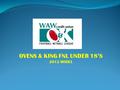 OVENS & KING FNL UNDER 18’S 2012 MODEL. From submissions received, the high majority of OKFNL clubs concede the current OKFNL U18 model, based on player.