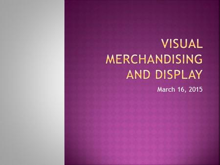 March 16, 2015.  Public Relations  Activities to create a favorable public image  Direct Marketing  Addresses individuals directly  Advertising 