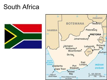 South Africa. Vocab Apartheid Segregation Sanction.