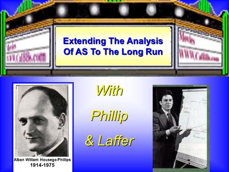 Extending The Analysis Extending The Analysis Of AS To The Long Run Alban William Housego Phillips 1914-1975 WithPhillip & Laffer.