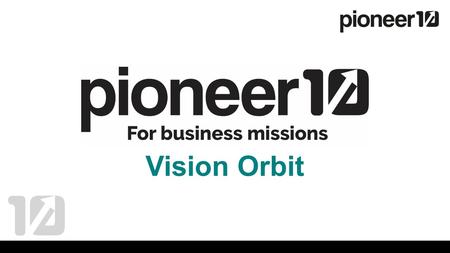 Vision Orbit. A one page diagram that summarises the big strategic questions about your business; 1.Where am I now? 2.Where do I want to be in 3 years?