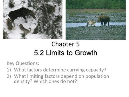 Chapter Limits to Growth