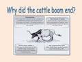 Lesson Objectives To identify and explain the reasons why the Open range ended To evaluate which reason was most significant To show links between reasons.