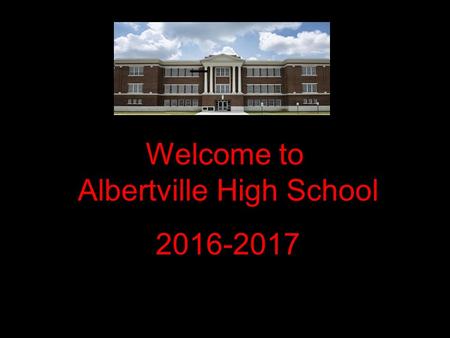 Welcome to Albertville High School 2016-2017. Extracurricular Activities.