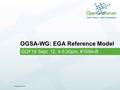 © 2006 Open Grid Forum OGSA-WG: EGA Reference Model GGF18 Sept. 12, 4-5:30pm, #159A-B.