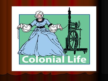 Three Regions New England —mostly involved in subsistence farming and trade. Middle Colonies —mostly involved in staple food production Southern Colonies.