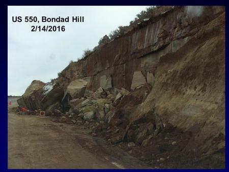 US 550, Bondad Hill 2/14/2016.