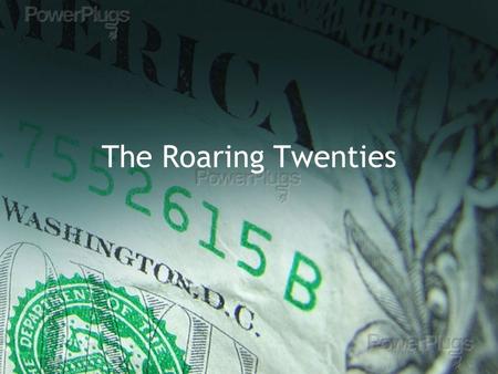 The Roaring Twenties. Key Topics A 2 nd industrial revolution that transforms the economy The promise and limits of prosperity New mass media and the.