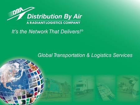 2 Introductions Dan Lucariello President Distribution By Air Denver, CO Sheldon Serrao International and Special Projects Manager Distribution By Air.