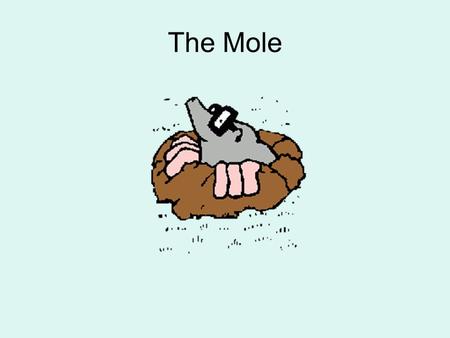 The Mole. Historically, there was no way to know the mass of one atom or molecule WHY?