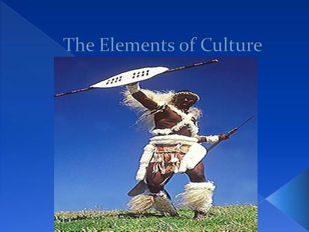  Culture is the way of life of a group of people who share similar beliefs and customs.