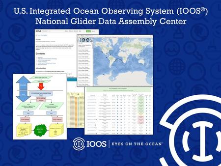 U.S. Integrated Ocean Observing System (IOOS ® ) National Glider Data Assembly Center.