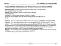 Doc.: IEEE 802.15-13-0031-00-004m Jan 2013 NICT Project: IEEE P802.15 Working Group for Wireless Personal Area Networks (WPANs)‏ Submission Title: [Windowing.