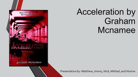 Acceleration by Graham Mcnamee