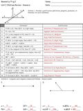 Geometry/Trig 2Name: __________________________ Unit 2 Stations Review - AnswersDate: ___________________________ Station 1 – Provide a justification (definition,