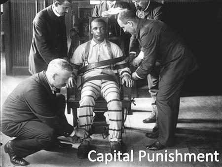 Starter Activity For or Against the death penalty? Write your opinion on the paper provided, and then fold and sellotape your answer closed.