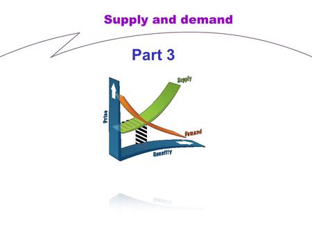 Supply and demand Part 3. Underlying assumptions in economic theory The underlying value judgement Individual (Homo oeconomicus hypothesis) sovereignty: