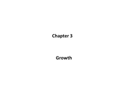 Growth Chapter 3. GROWTH CYCLE ● Bacteria reproduce by binary fission, a process by which one parent cell divides to form two progeny cells. ● Because.