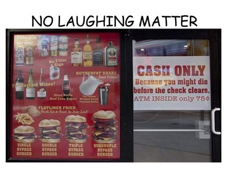 NO LAUGHING MATTER. Live Healthy Coalition The Live Healthy Coalition is the champion of action to reduce the childhood obesity epidemic in Shiawassee.