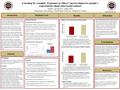 Learning by example: Exposure to others’ success improves people’s expectations about interracial contact Participants Participants were 60 (39 Females,