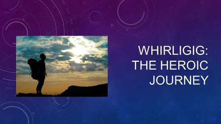 WHIRLIGIG: THE HEROIC JOURNEY. 1. THE ORDINARY WORLD. Brent: He is always moving around, never had stability in his life He was always the new kid, stumbling.