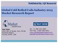 Global Cold Rolled Coils Industry 2015 Market Research Report Joel John 3422 SW 15 Street, Suit #8138, Deerfield Beach, Florida 33442, USA Tel: +1-386-310-3803.