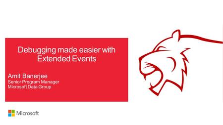 C:\Users\> t An affair with SQL Server for nearly a decade Was part of SQL Escalation Services and Premier Field Engineering team.