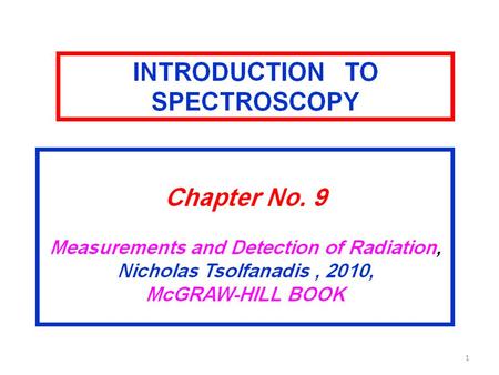 1. 2 3 4 5 6 7 8 9 10 11 12 13 14 15  A) Pulse Height Spectroscopy  Identify the equipment such as detector, electronics modules and NIM.